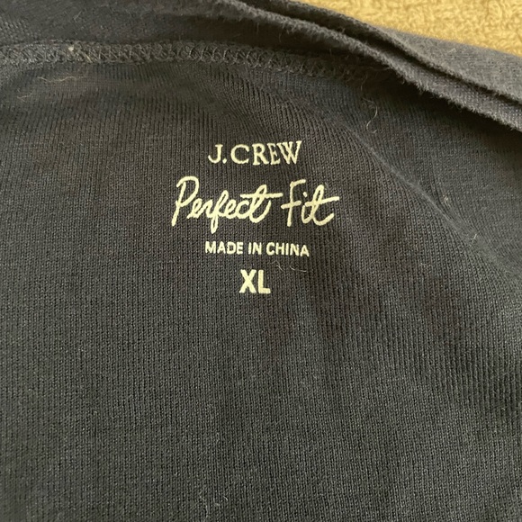 Jcrew navy cardigan size large - Picture 2 of 4